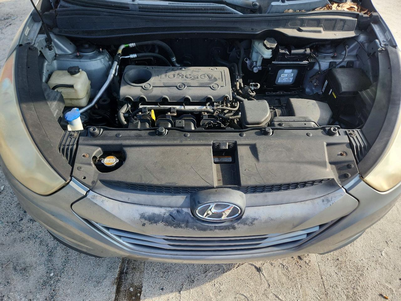 2012 Hyundai Tucson Gls Silver vin: KM8JU3AC2CU485494