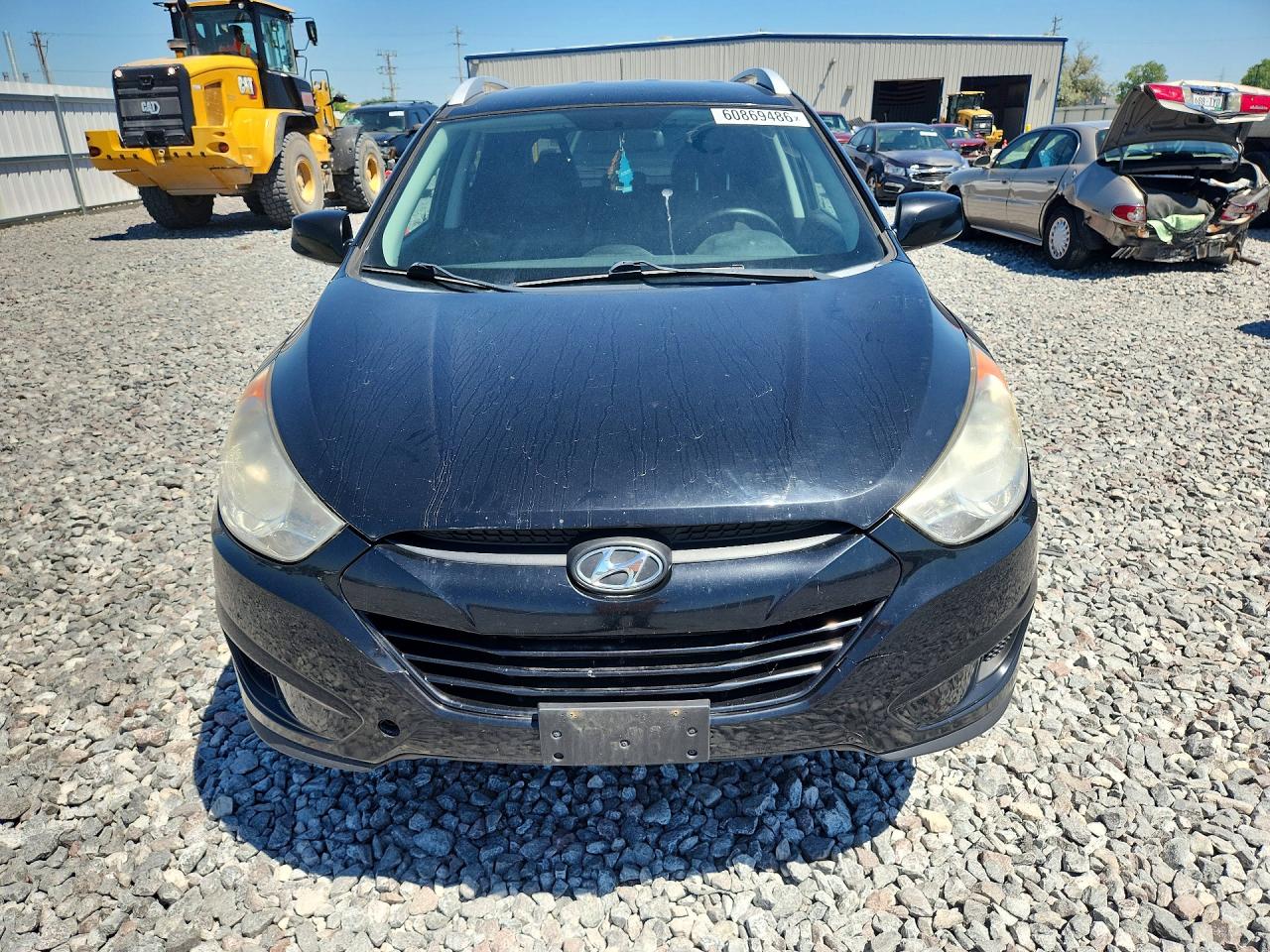 2010 Hyundai Tucson Gls Black vin: KM8JUCAC4AU111076