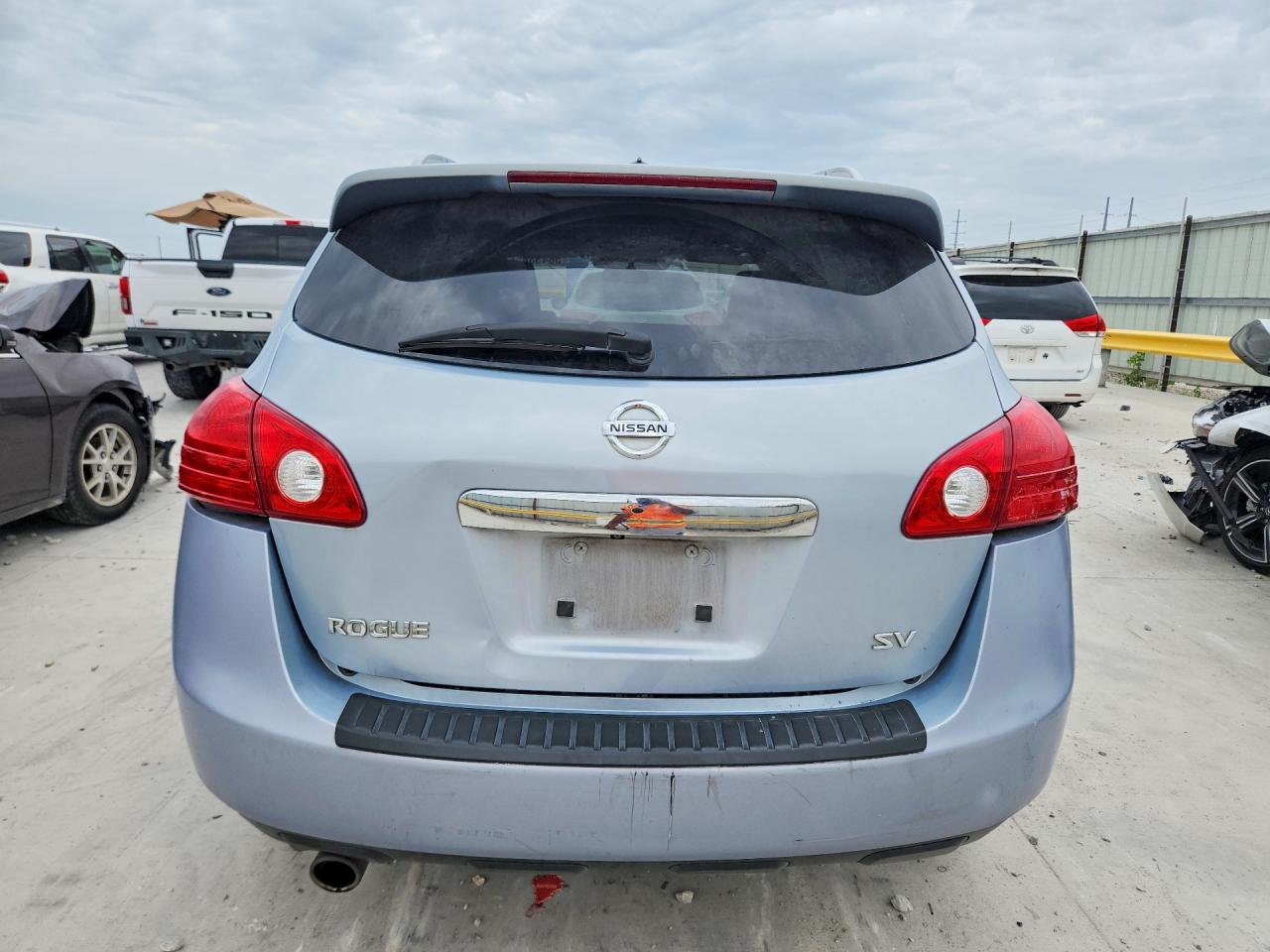 2011 Nissan Rogue S Blue vin: JN8AS5MT2BW171711