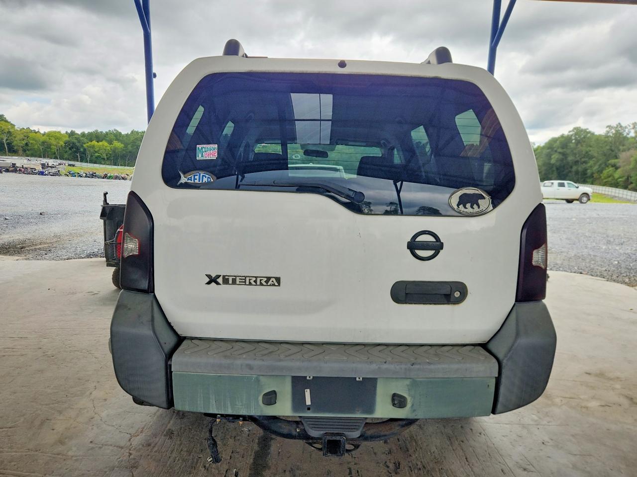 2008 Nissan Xterra X White vin: 5N1AN08U28C505153
