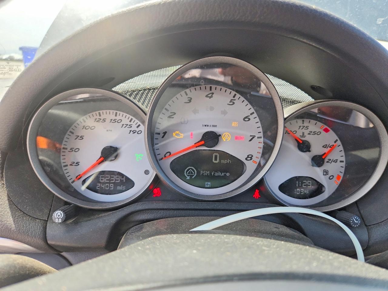 2006 Porsche Boxster S Gray vin: WP0CB29846U730409
