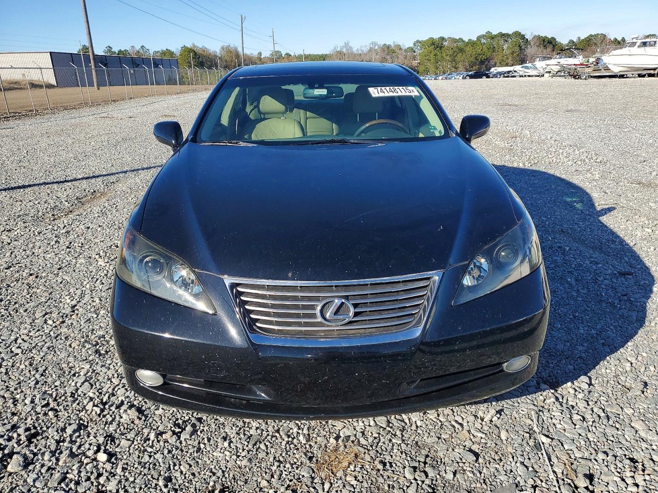2009 Lexus Es 350 Black vin: JTHBJ46G592299681