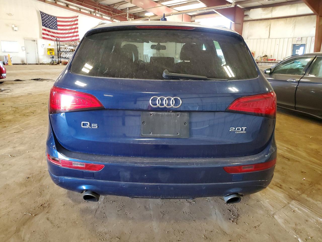2014 Audi Q5 Premium Plus Blue vin: WA1LFAFP5EA036378