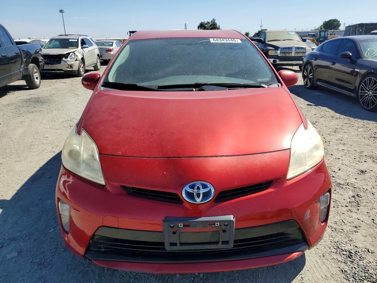 2013 Toyota Prius Two Red vin: JTDKN3DUXD0349634