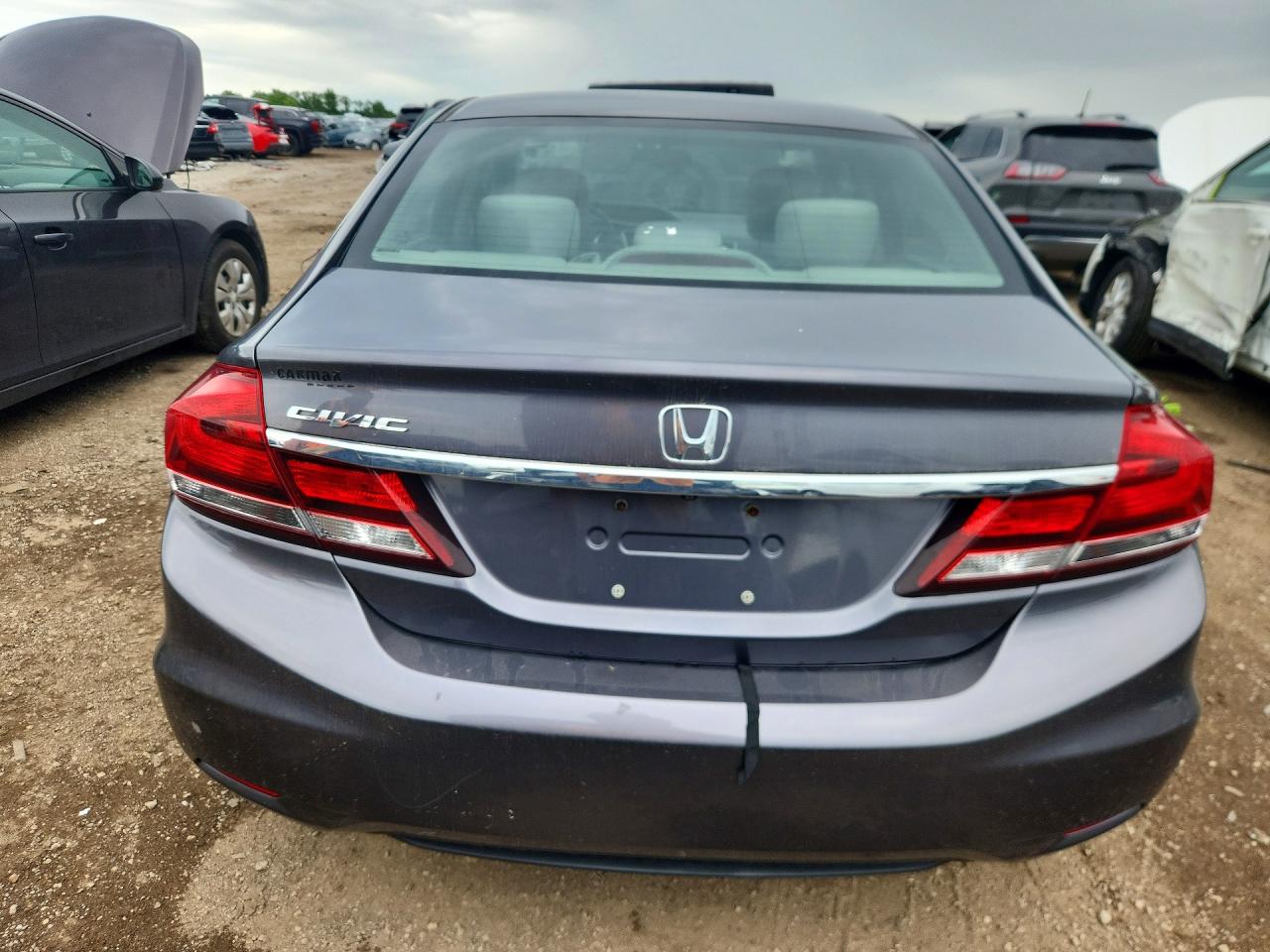 2014 Honda Civic Ex Gray vin: 19XFB2F87EE005935