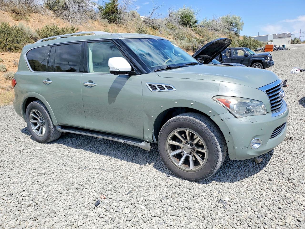 2012 Infiniti Qx56 Base Green vin: JN8AZ2NC4C9316031