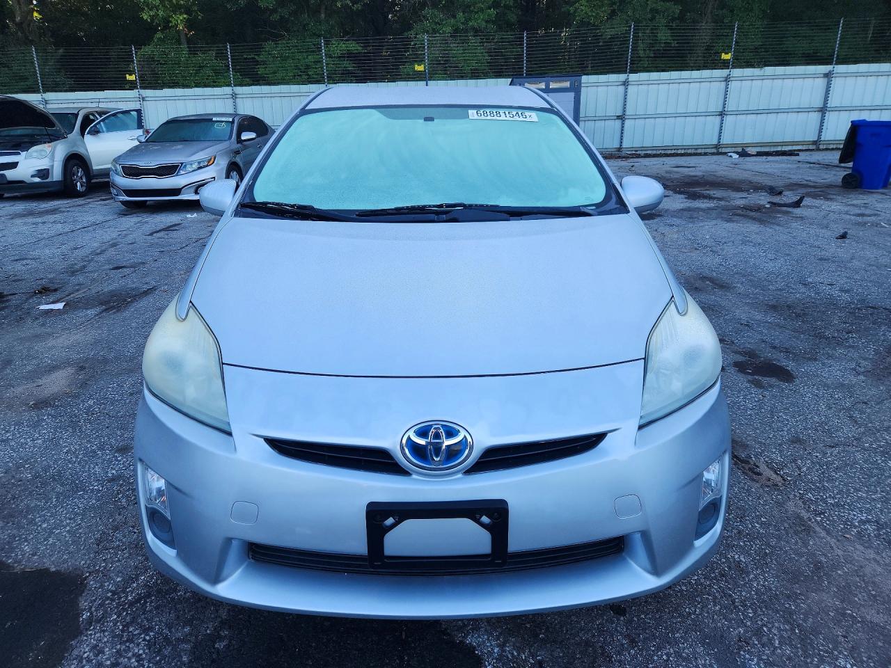 2010 Toyota Prius Ii Silver vin: JTDKN3DU2A1013613