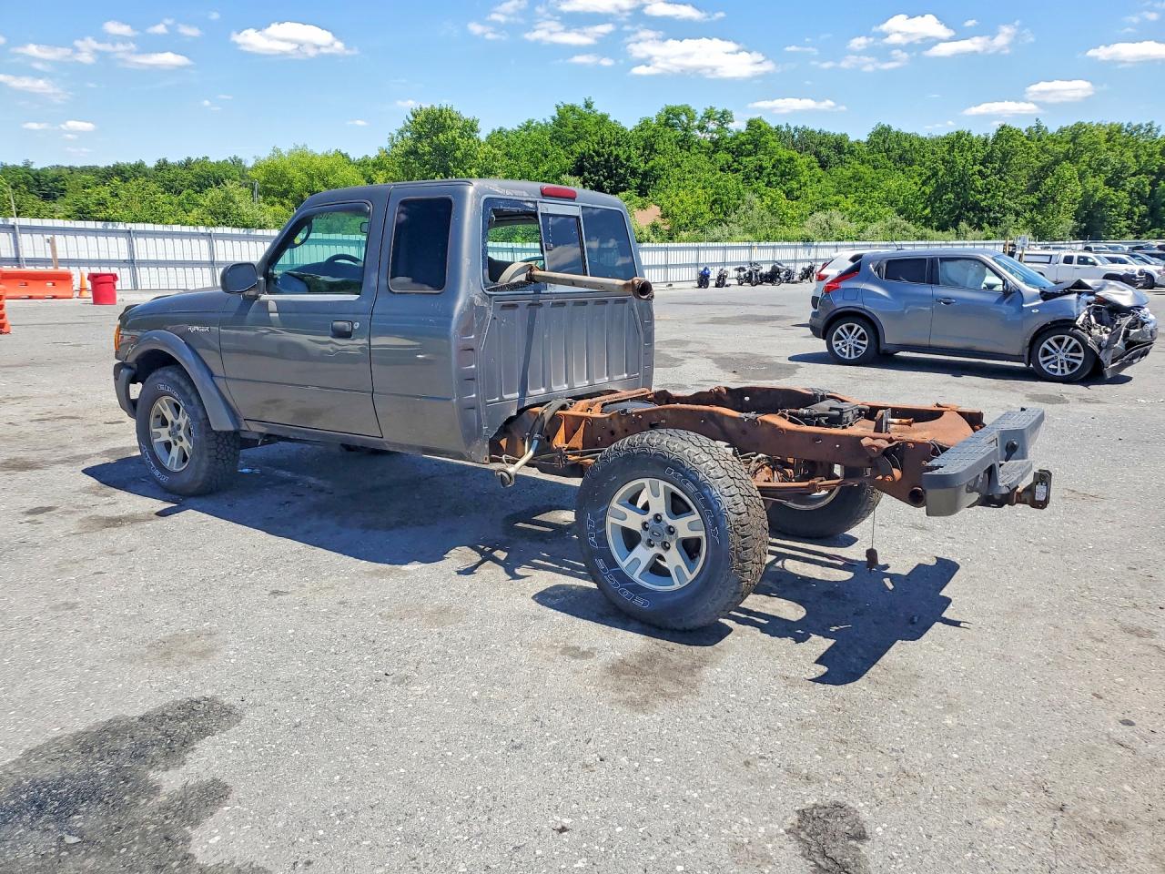 2005 Ford Ranger Super Cab Gray vin: 1FTZR15EX5PA34503
