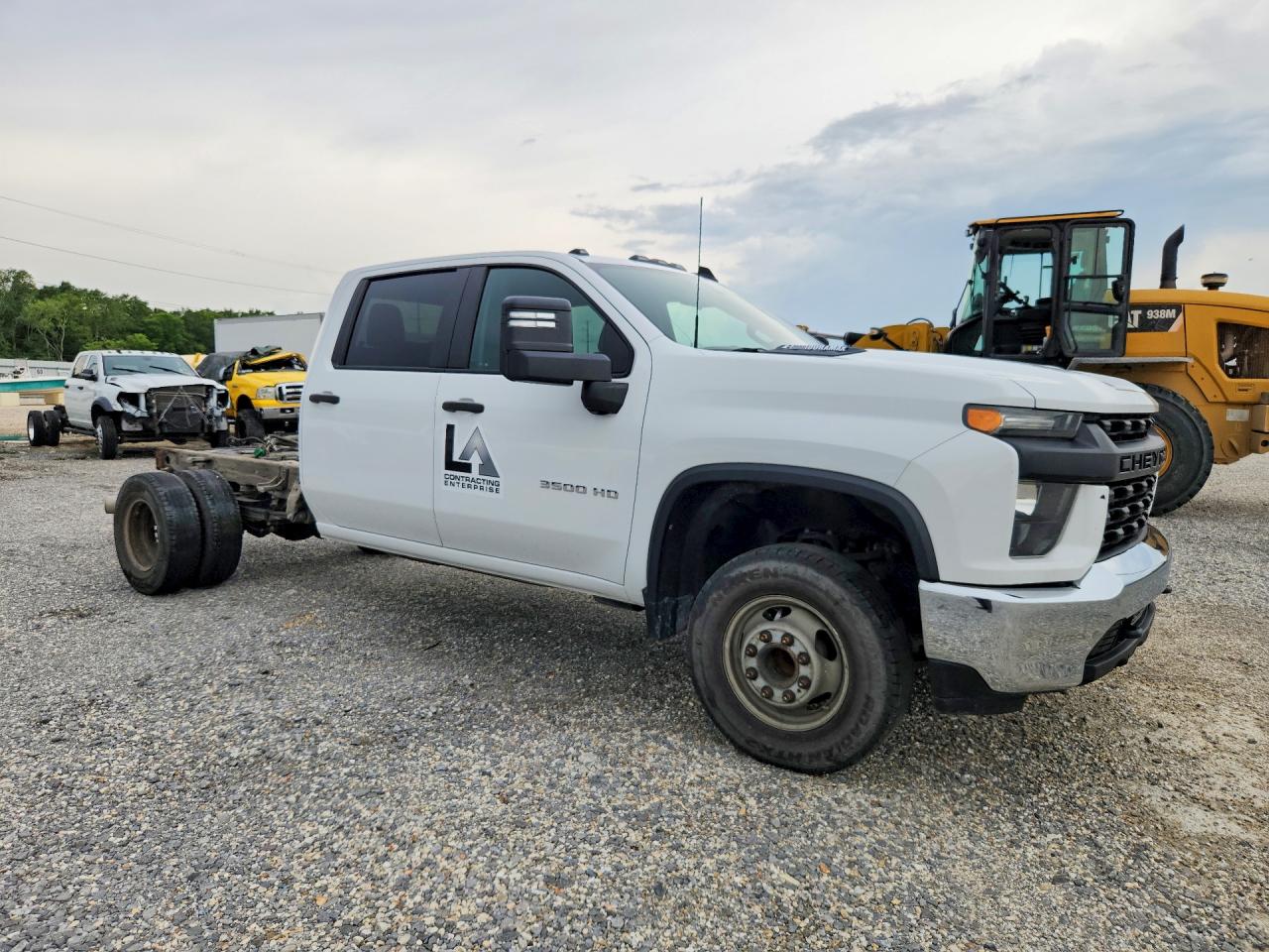2021 Chevrolet Silverado C3500 White vin: 1GB4WREY4MF199631