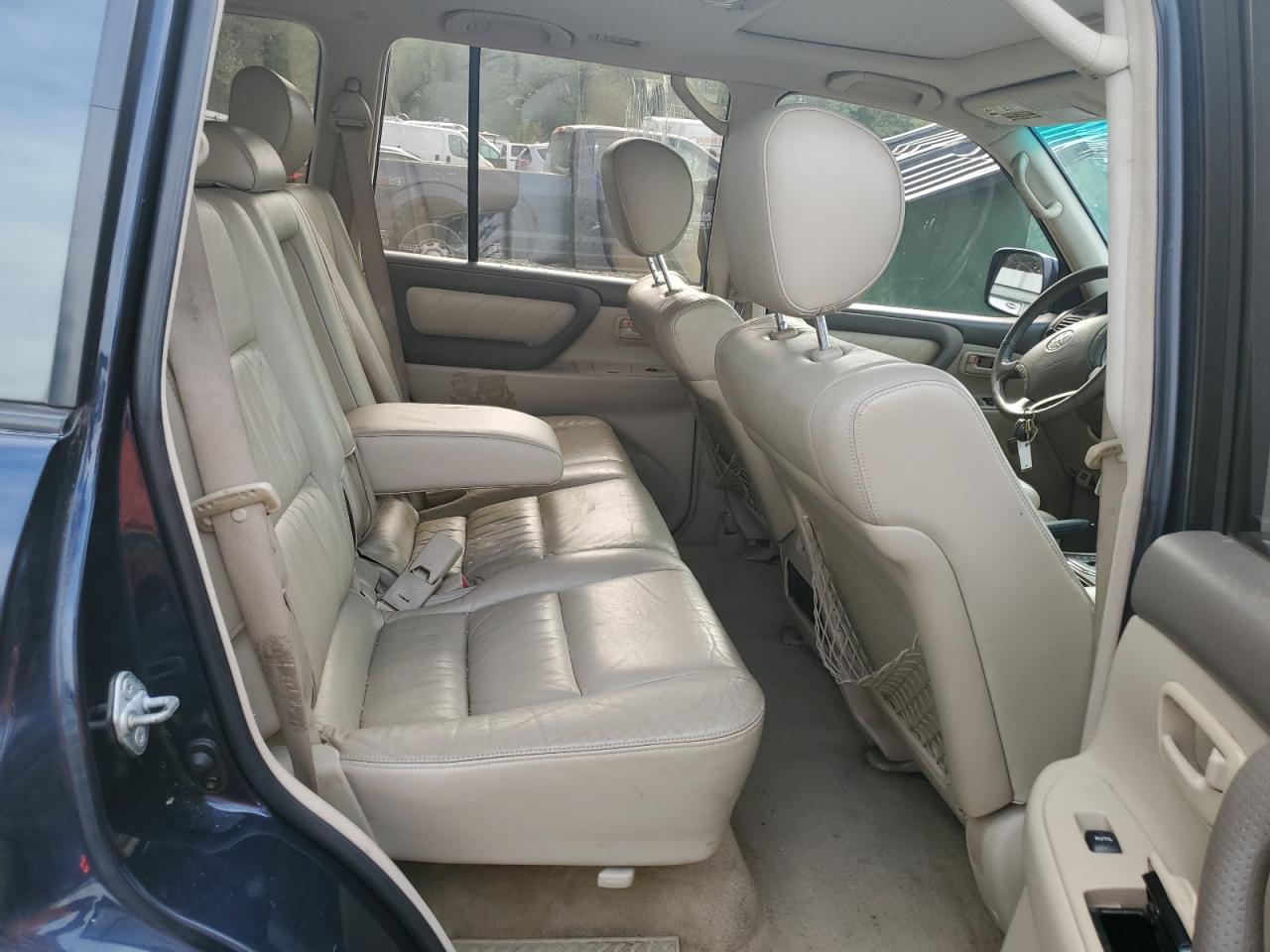 2003 Toyota Land Cruiser Blue vin: JTEHT05J232044467