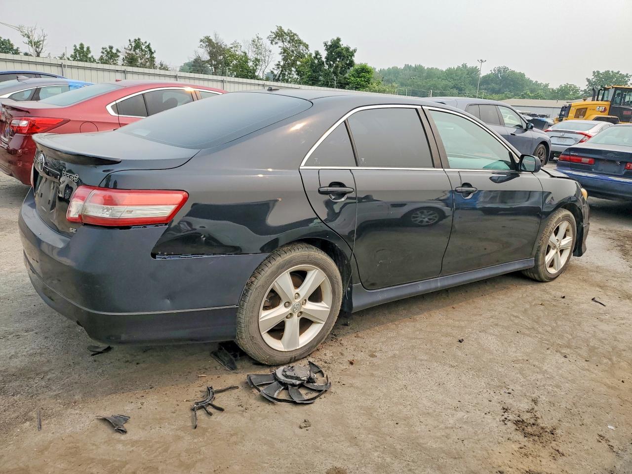 2010 Toyota Camry Se Black vin: 4T1BF3EK4AU053292