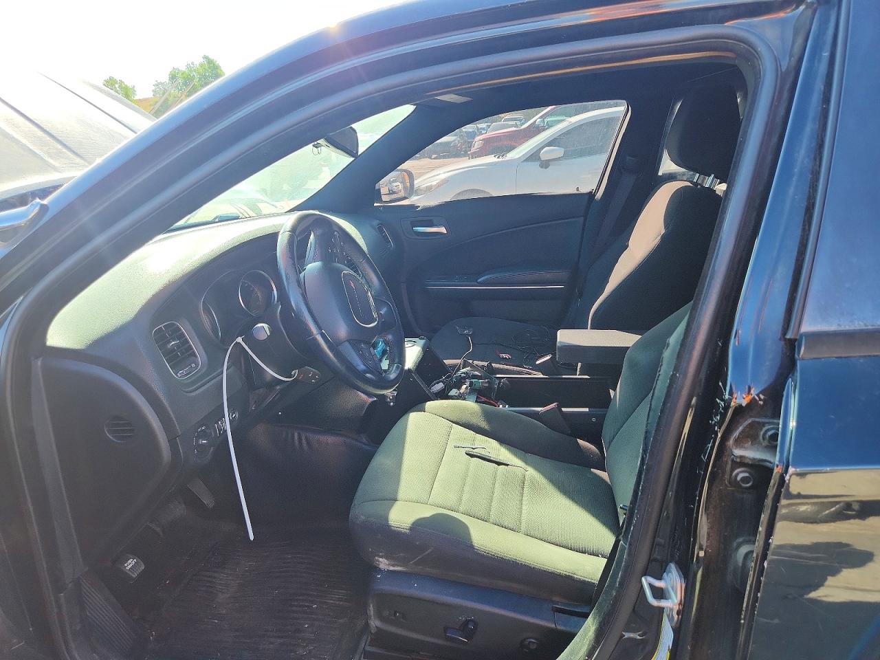 2015 Dodge Charger Police Black vin: 2C3CDXKT2FH765933