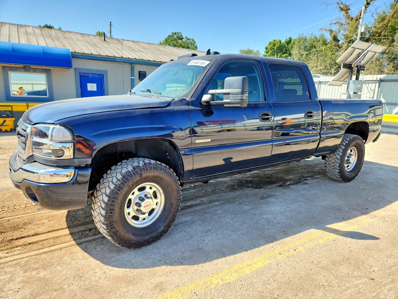 2006 Gmc Sierra Blue vin: 1GTHK23D16F140717