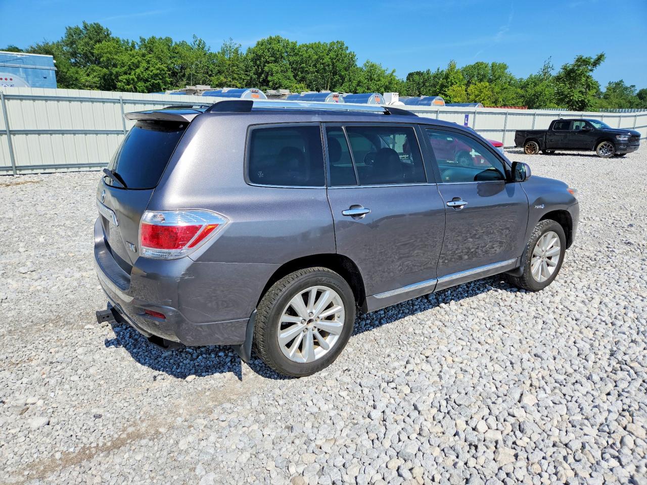 2011 Toyota Highlander Hybrid Limited Черный vin: JTEDC3EH3B2003227