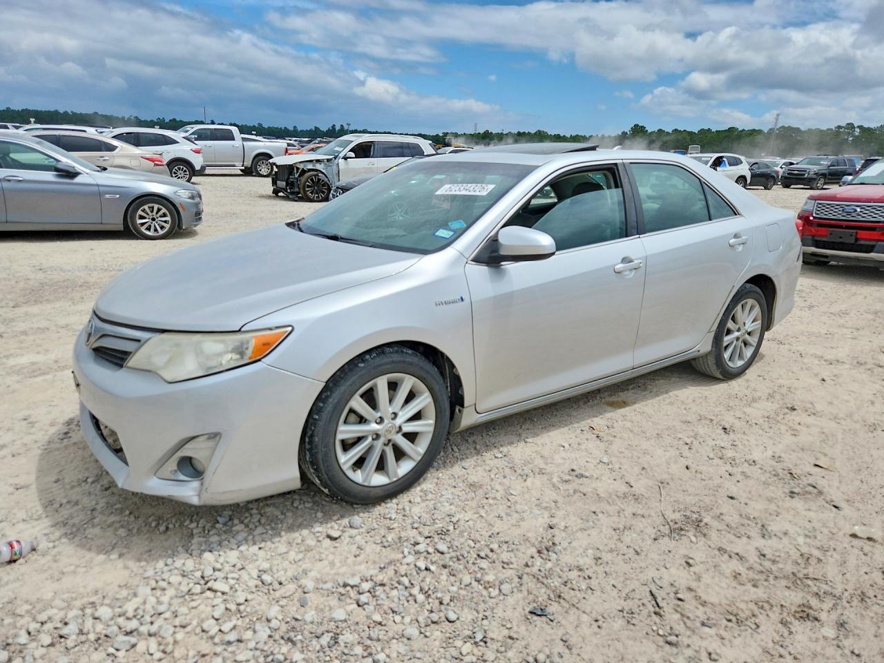 2012 Toyota Camry Hybrid Xle Silver vin: 4T1BD1FK0CU033052