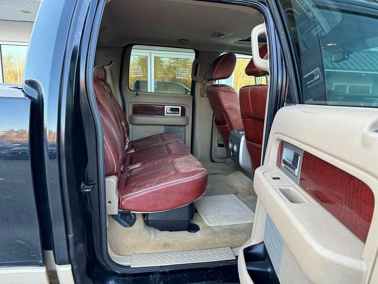 2009 Ford F150 Supercrew Black vin: 1FTPW14V79KA97711