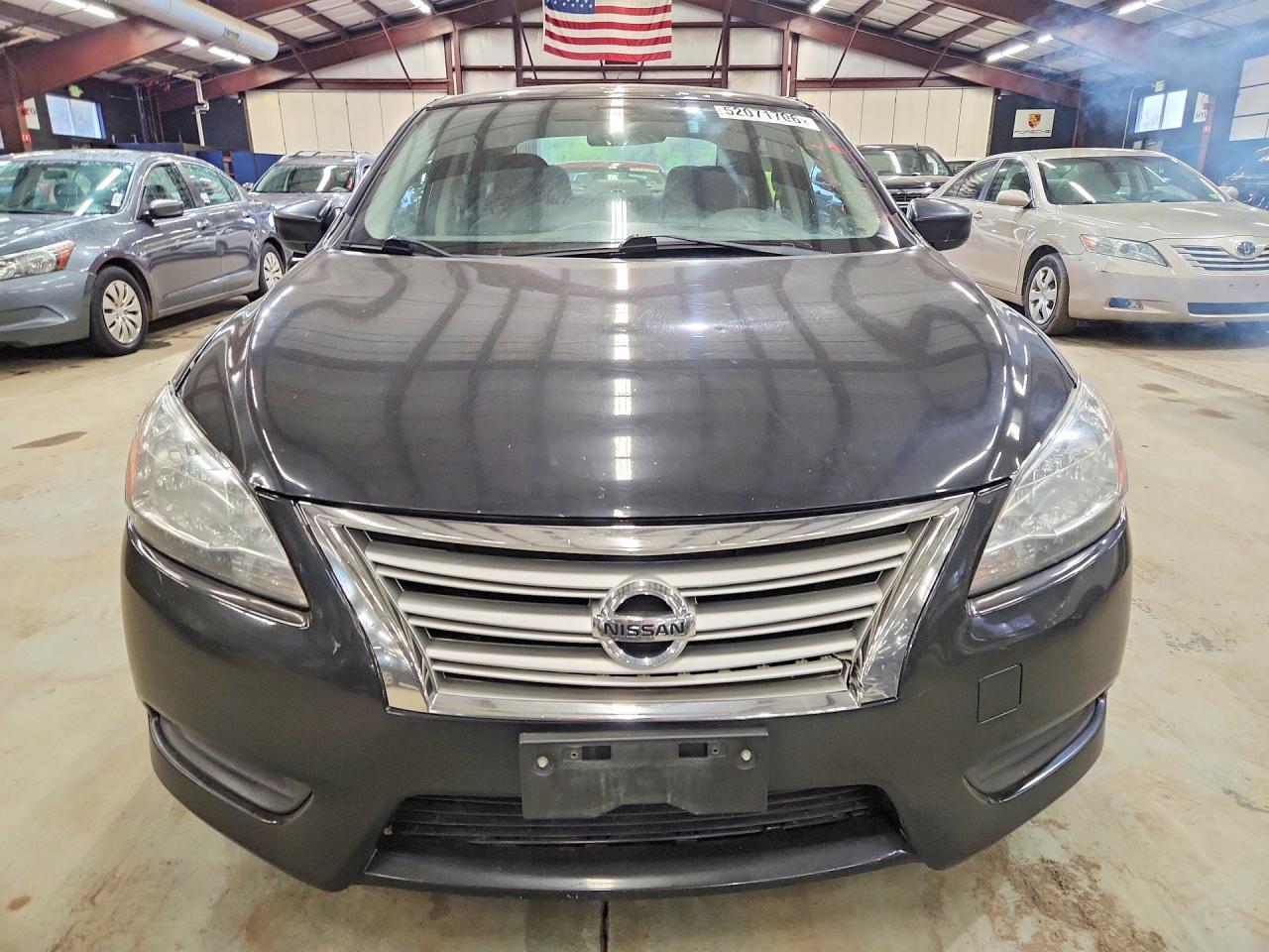 2015 Nissan Sentra Sv Черный vin: 3N1AB7AP2FL683076