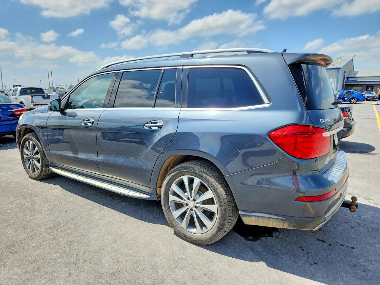 2015 Mercedes-benz Gl 450 4matic Gray vin: 4JGDF6EE2FA532792