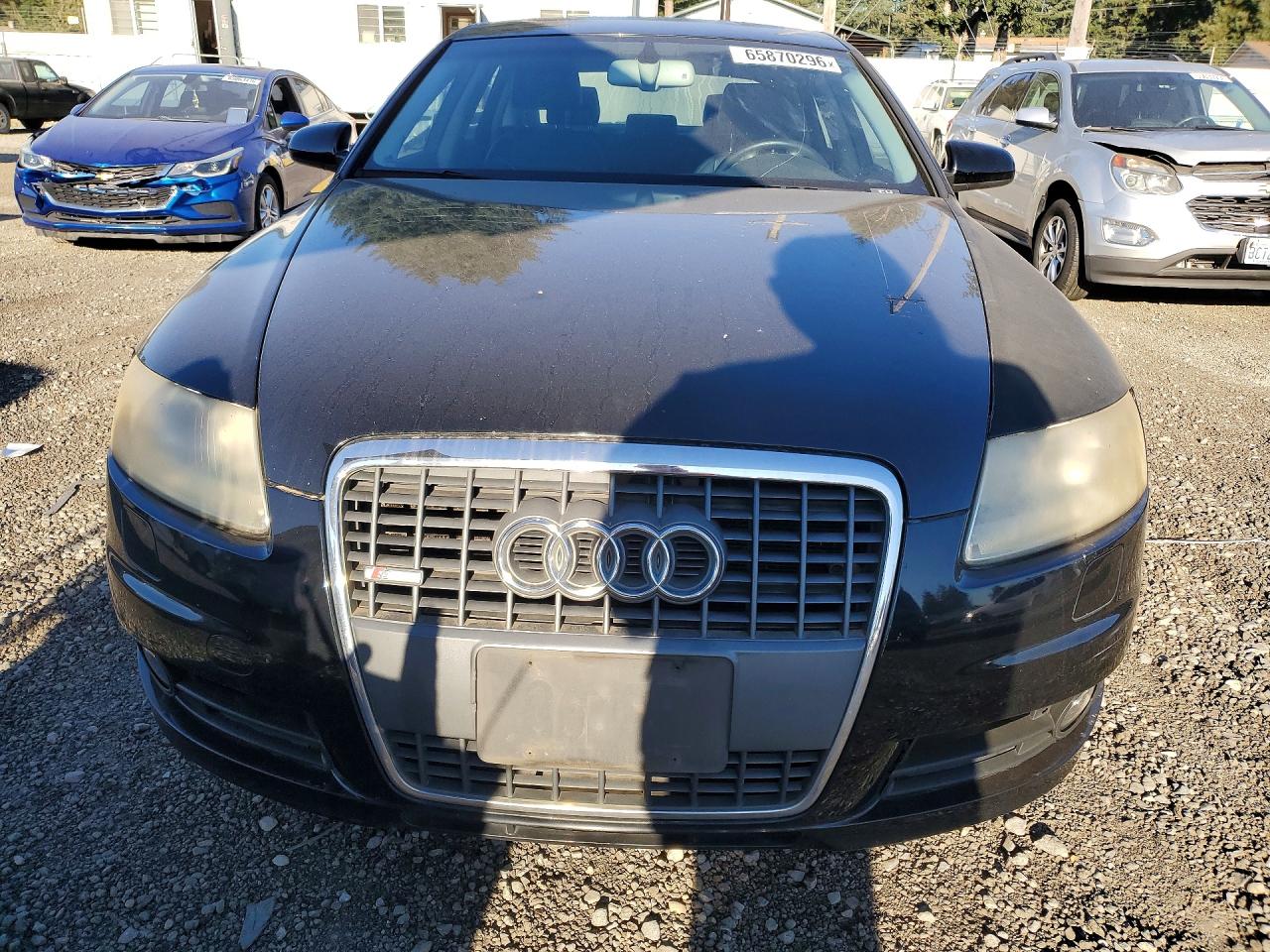 2008 Audi A6 3.2 Quattro Black vin: WAUDH74FX8N010581