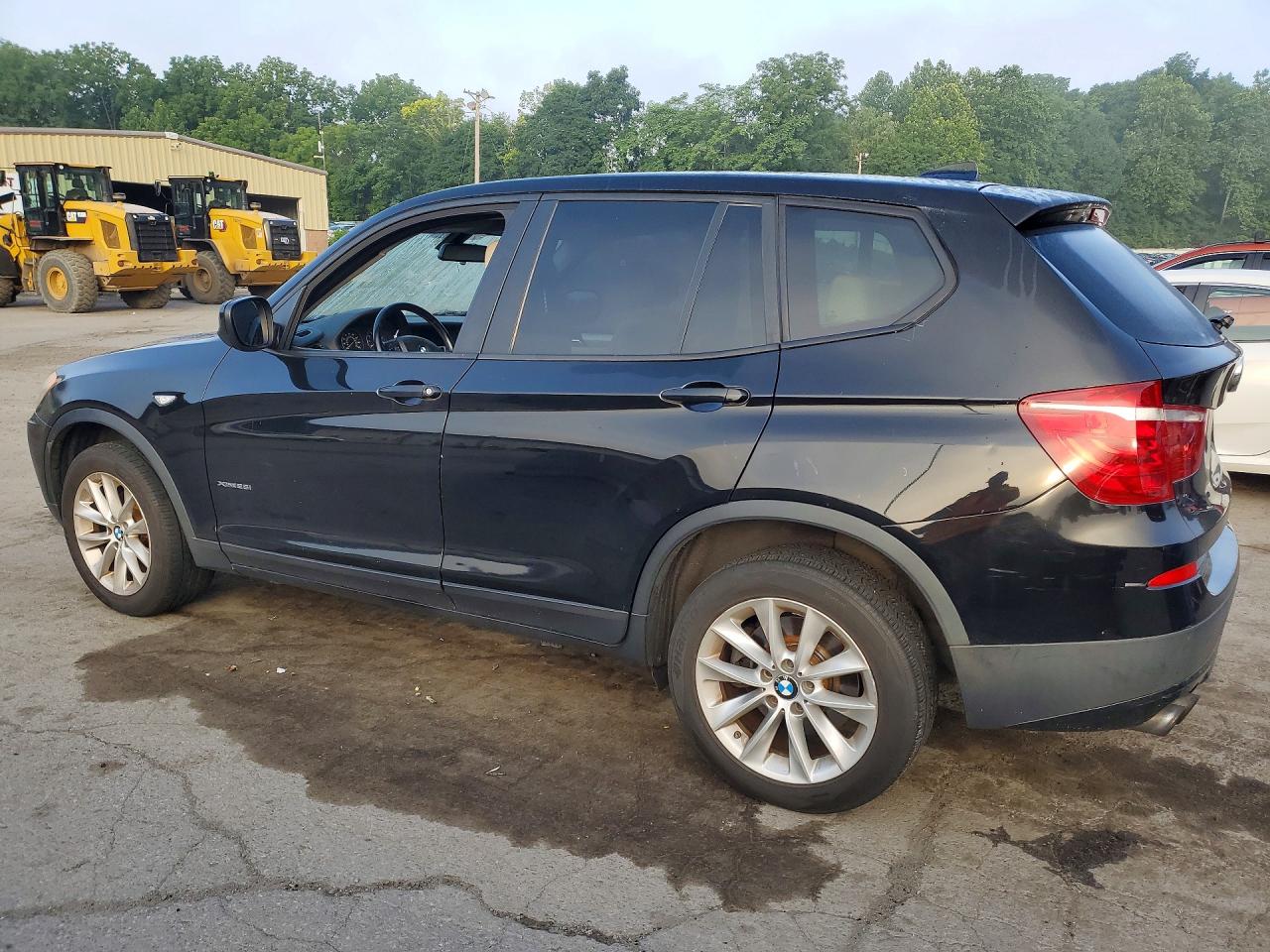 2013 Bmw X3 Xdrive28i Black vin: 5UXWX9C57D0A19234