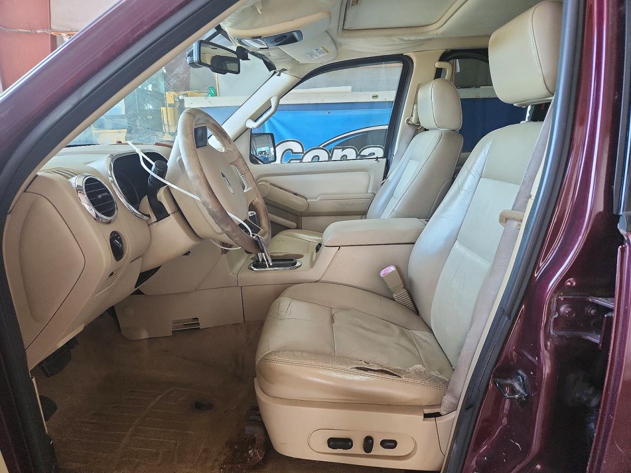 2006 Ford Explorer Eddie Bauer Burgundy vin: 1FMEU74E86UA78063
