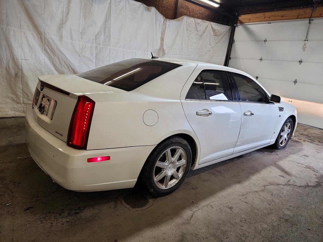 2008 Cadillac Sts White vin: 1G6DZ67A080132375