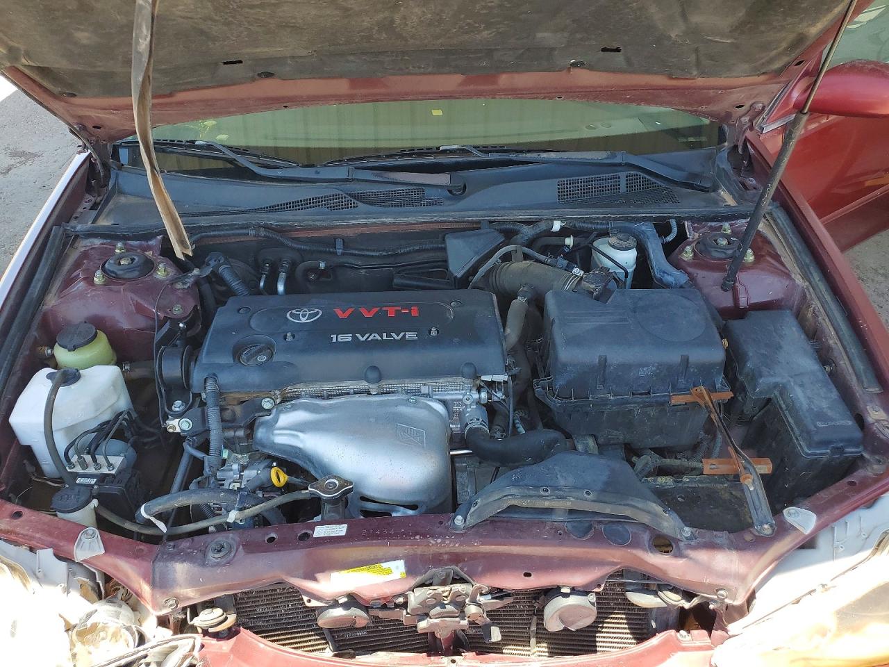 2005 Toyota Camry Le Темно-бордовый vin: 4T1BE32K85U062980