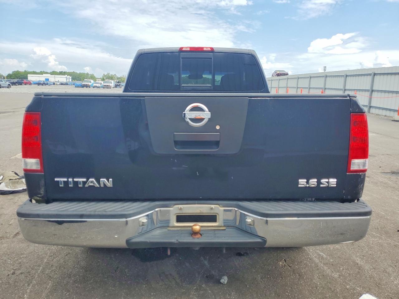 2004 Nissan Titan Xe Черный vin: 1N6AA06A84N526724