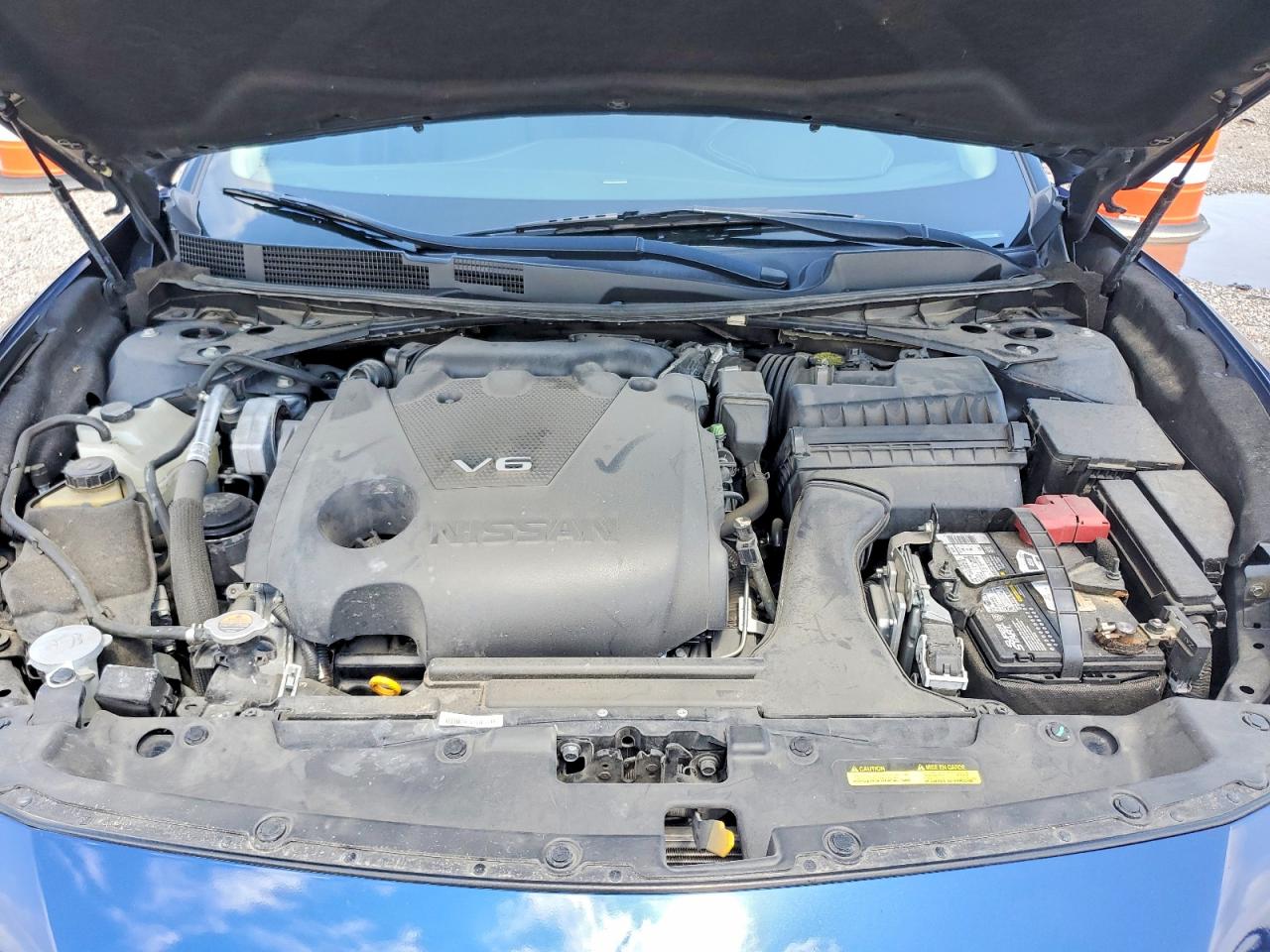 2017 Nissan Maxima Platinum Blue vin: 1N4AA6AP1HC430992