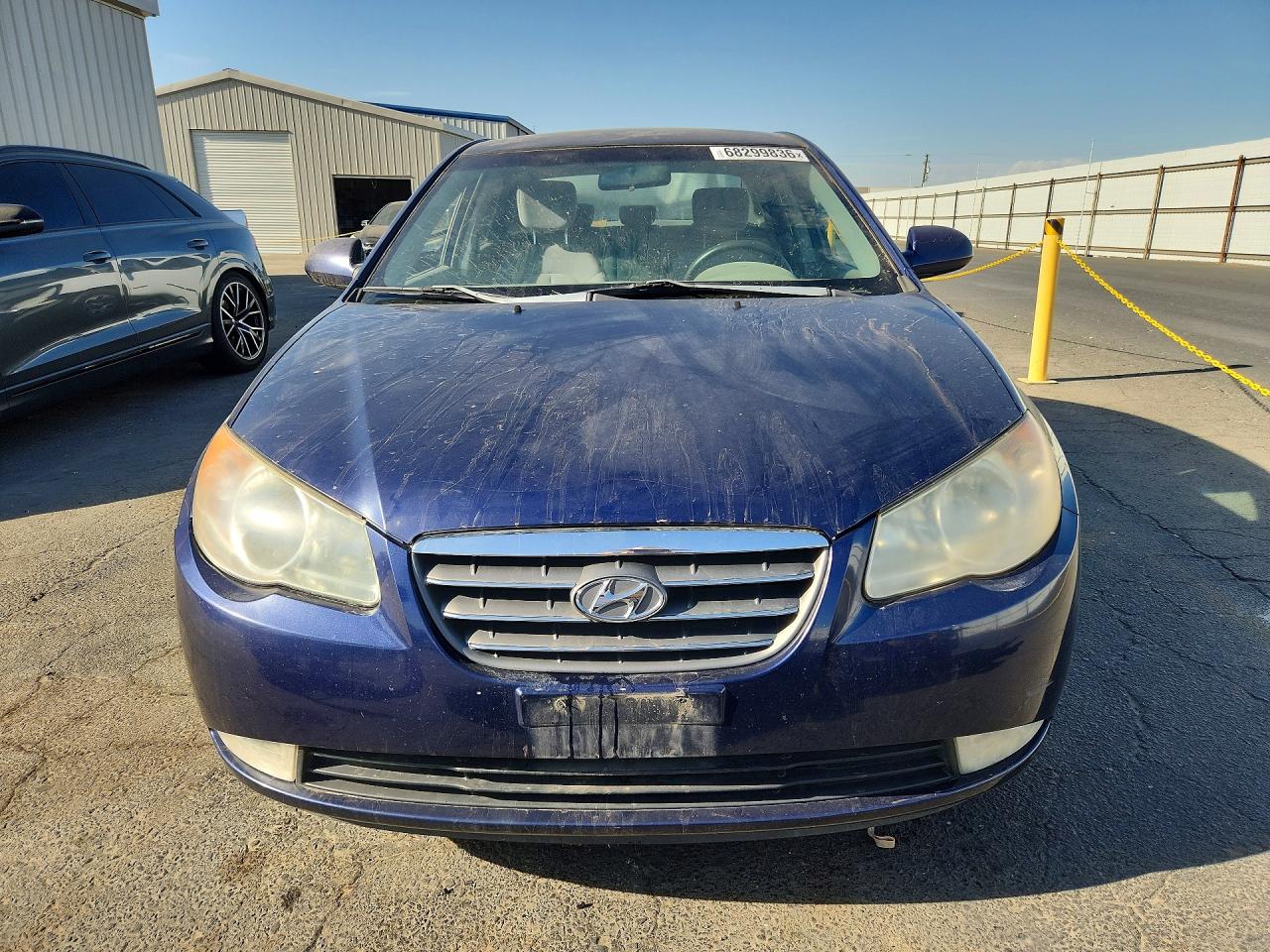 2008 Hyundai Elantra Gls Blue vin: KMHDU46D78U360969