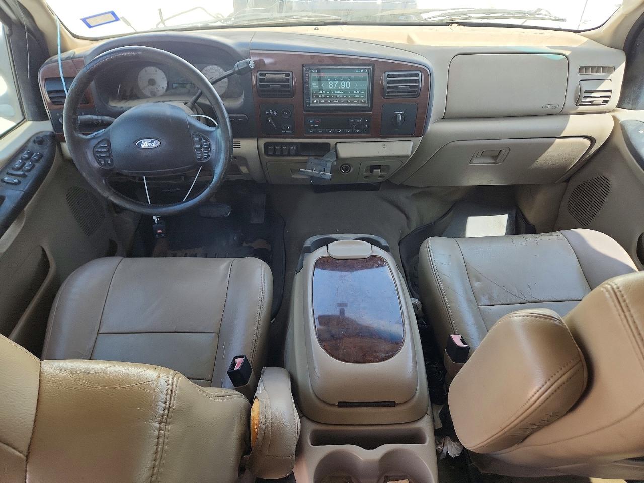 2006 Ford F250 Super Duty White vin: 1FTSW21P26EA26965