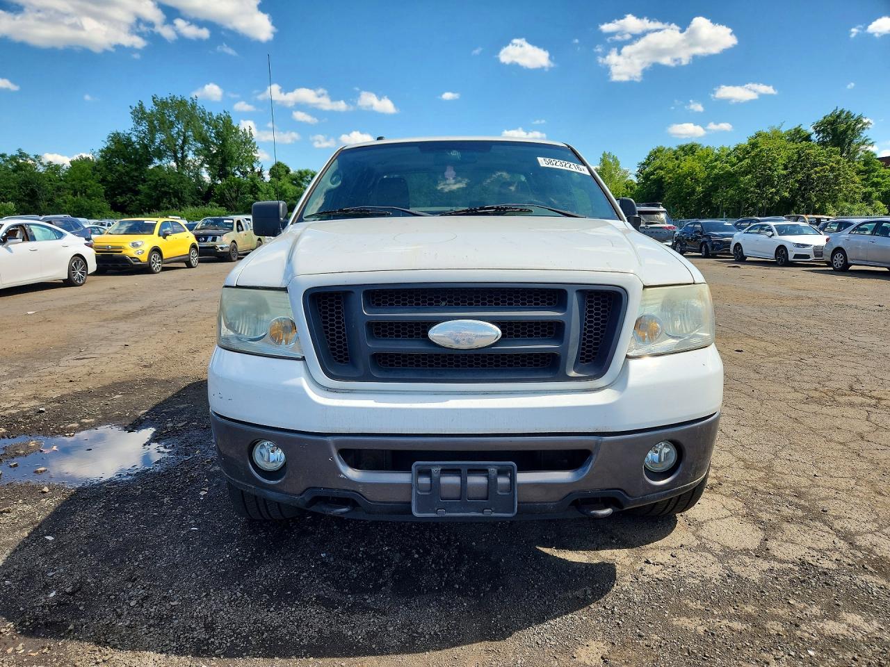 2006 Ford F150 White vin: 1FTPX04586KD41000