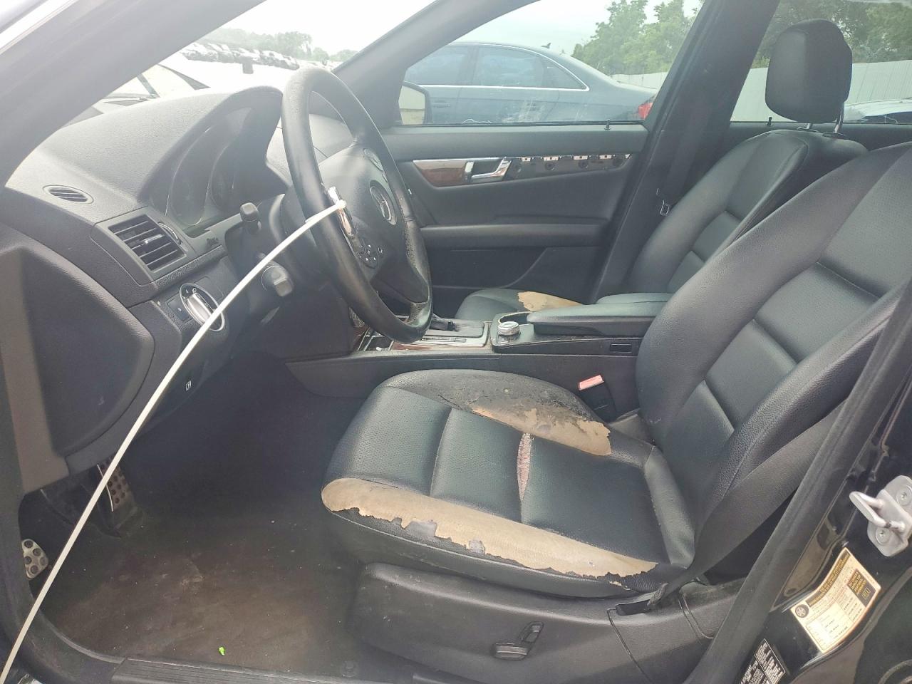 2011 Mercedes-benz C 300 4matic Черный vin: WDDGF8BB0BR157946