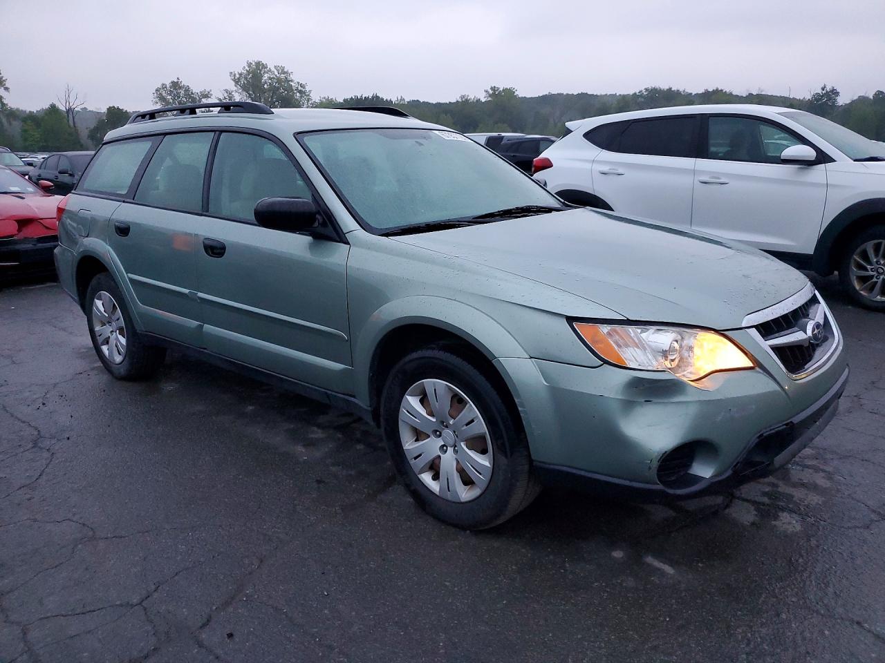 2009 Subaru Outback Teal vin: 4S4BP60C897318093
