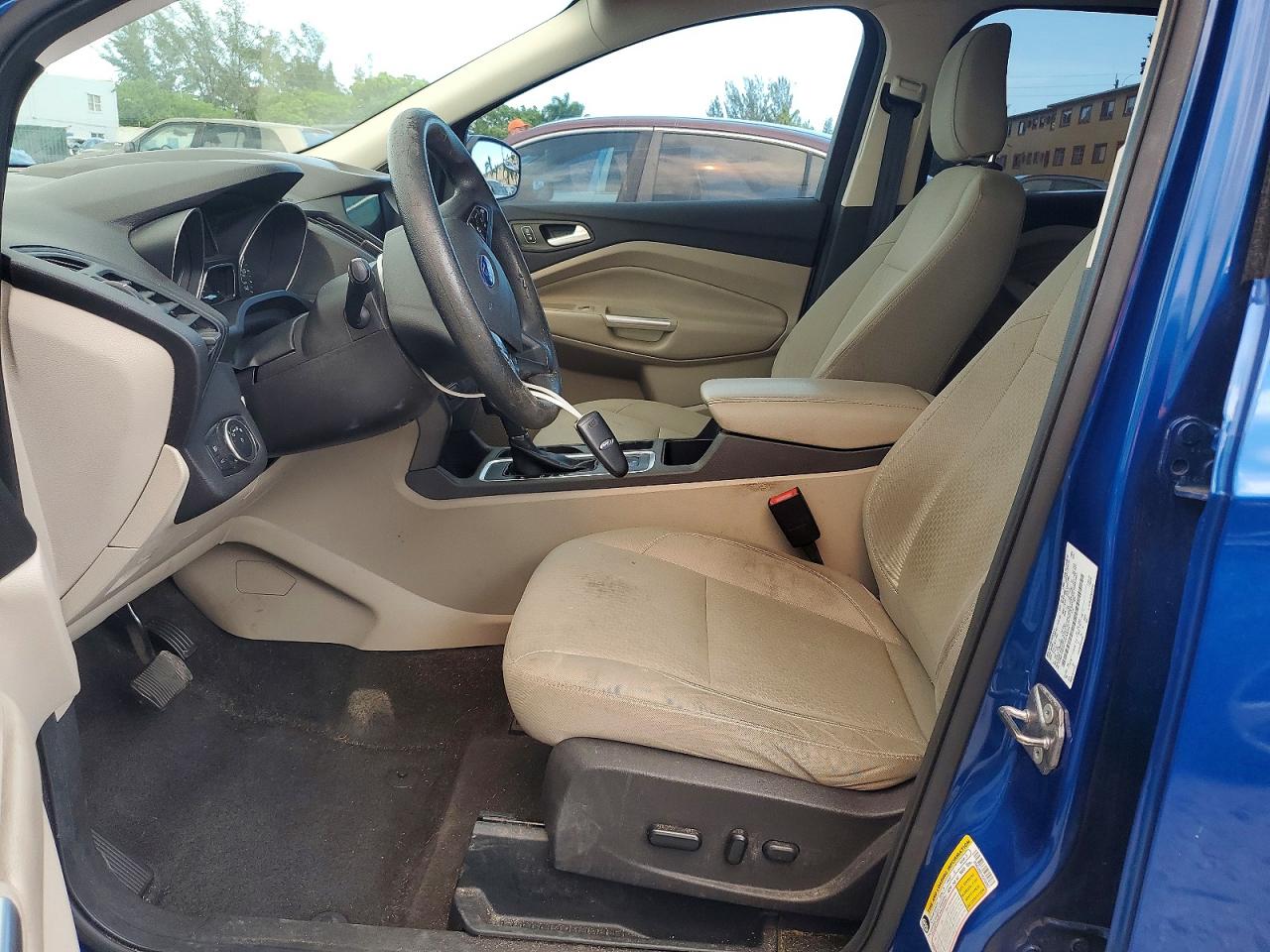 2019 Ford Escape Se Blue vin: 1FMCU0GD1KUA50357