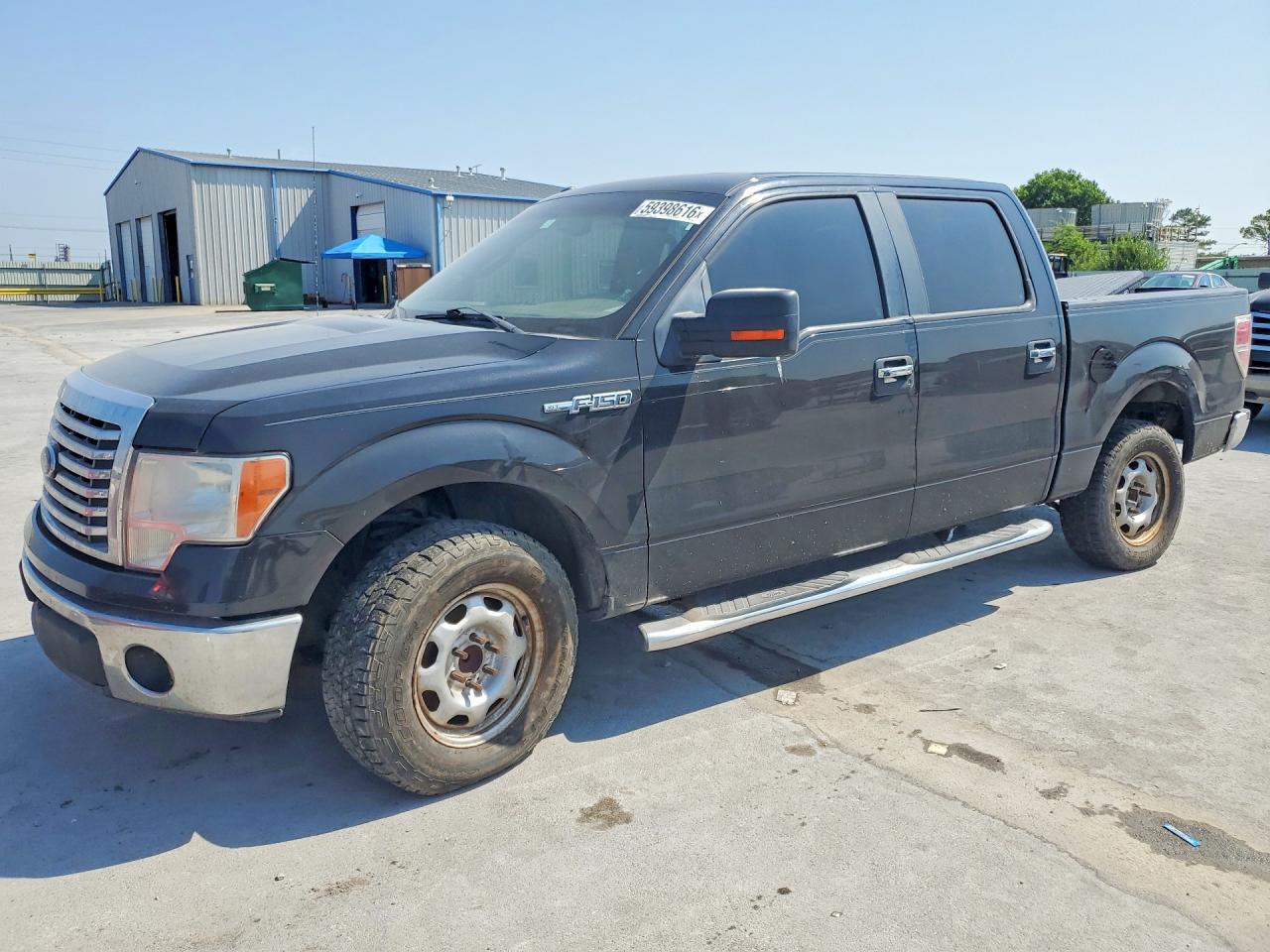 2012 Ford F150 Supercrew Black vin: 1FTFW1CF4CFC08530