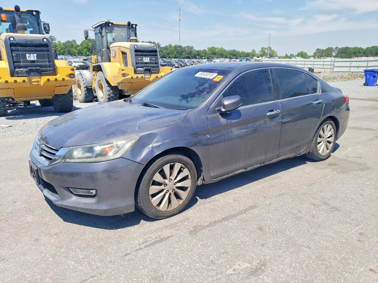 2013 Honda Accord Exl Gray vin: 1HGCR2F85DA245759