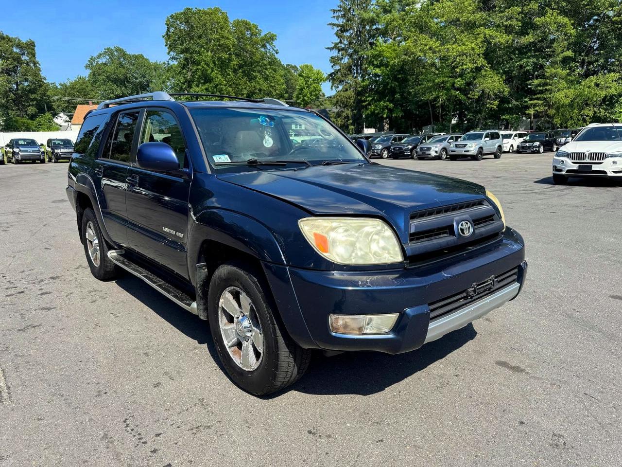 2004 Toyota 4runner Limited Blue vin: JTEBU17R448026210