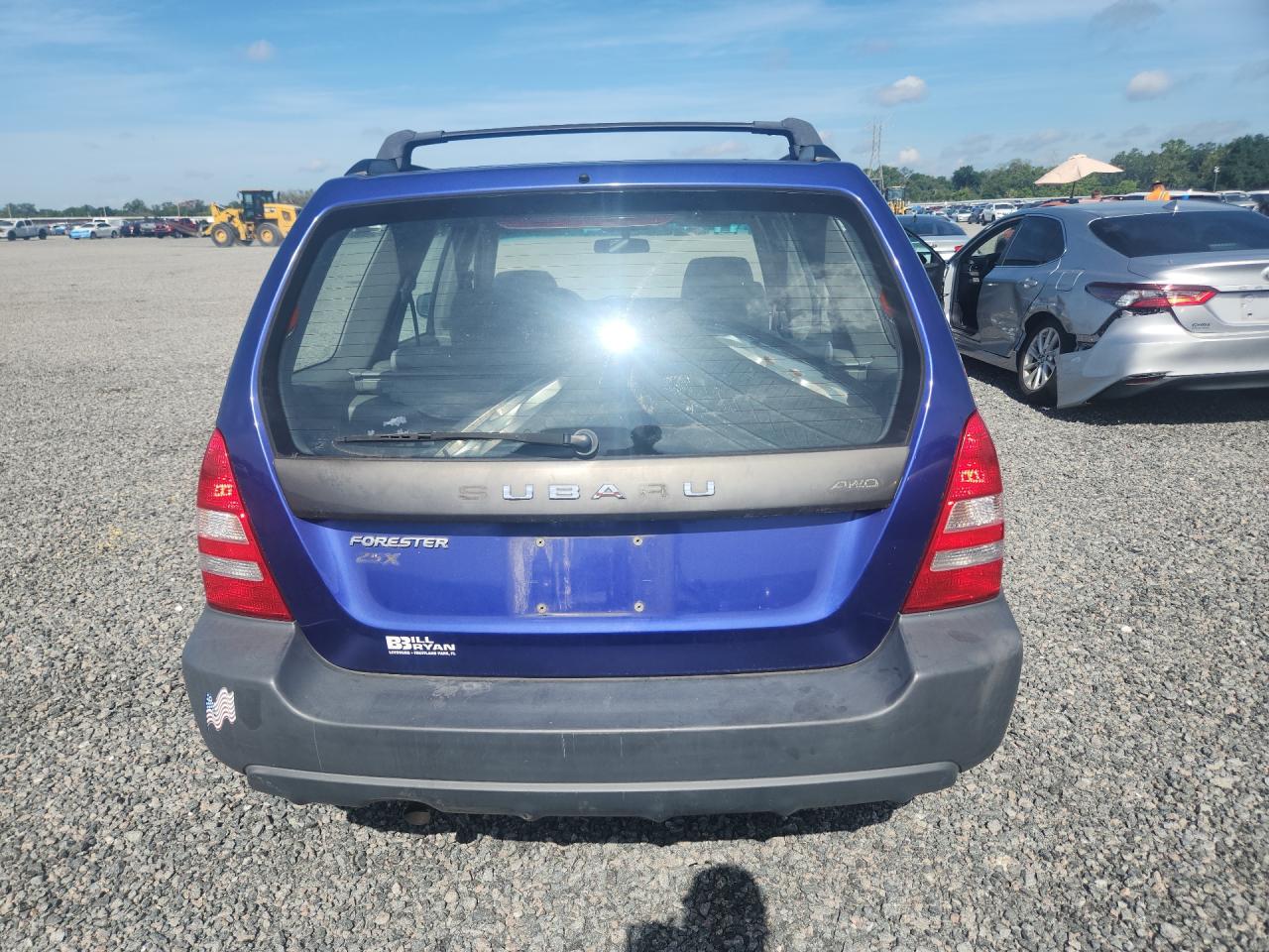 2003 Subaru Forester 2.5x Синий vin: JF1SG63663H701340