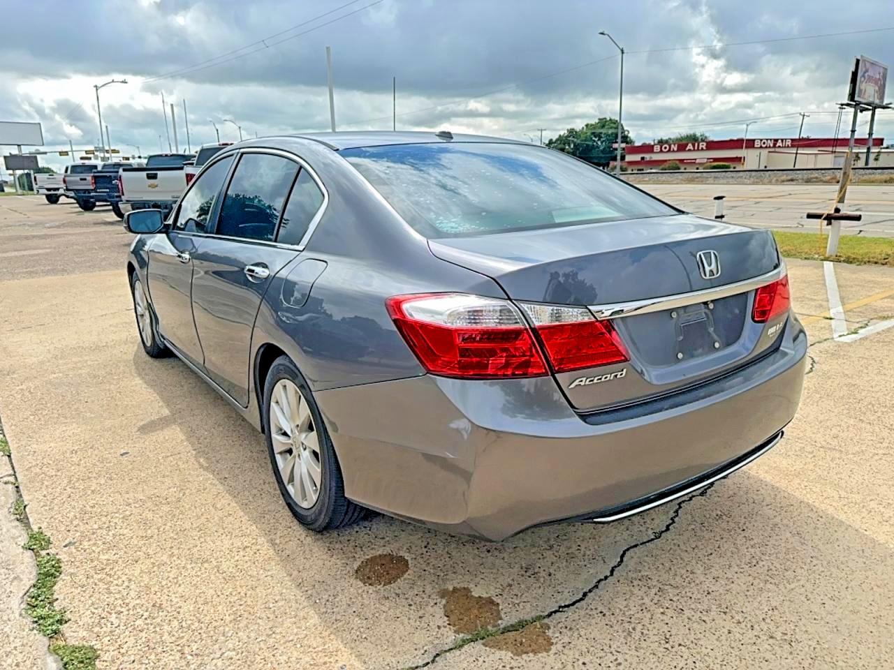 2015 Honda Accord Ex/ Exl Gray vin: 1HGCR2F8XFA154800