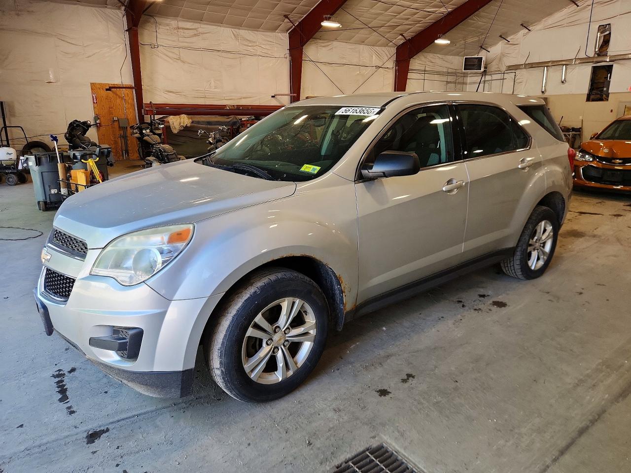 2015 Chevrolet Equinox Ls Silver vin: 2GNFLEEK7F6320352