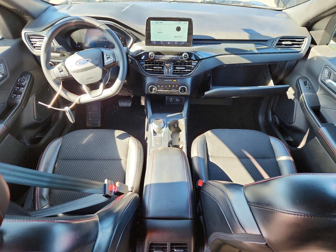 2025 Ford Escape St Line Черный vin: 1FMCU0MN8SUA10001