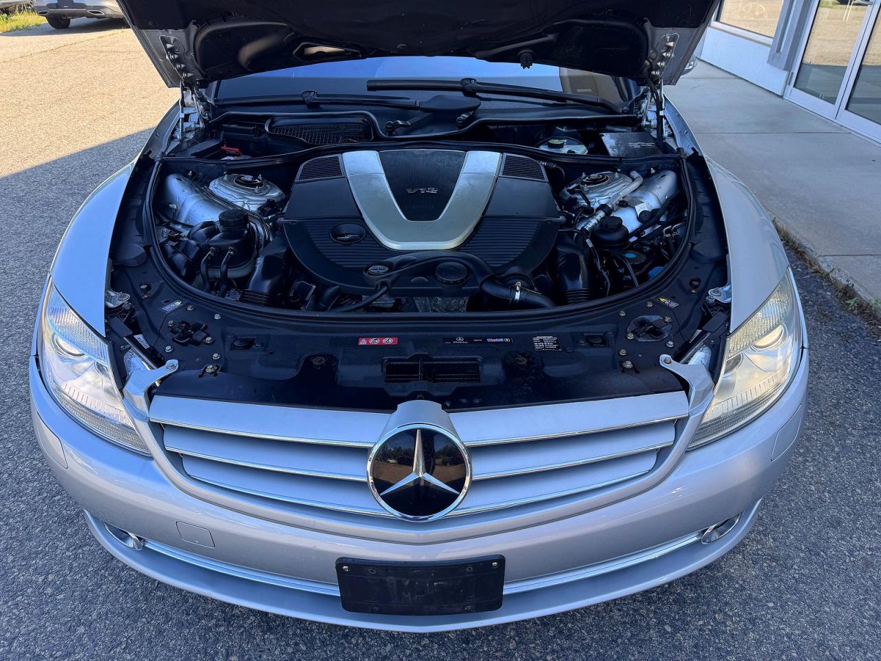 2008 Mercedes-benz Cl 600 Silver vin: WDDEJ76X28A017815