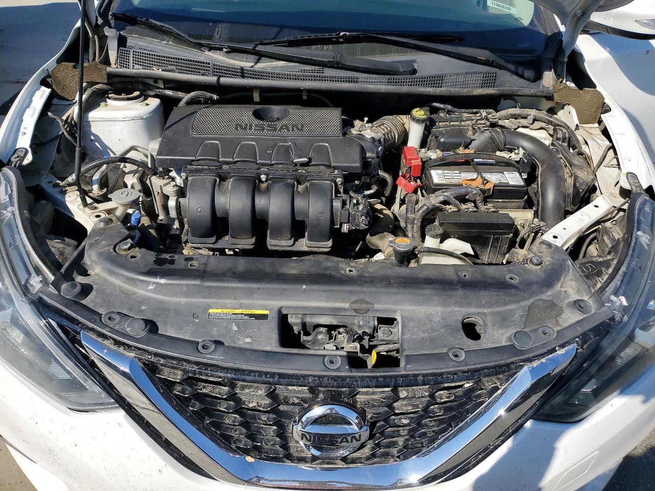 2019 Nissan Sentra Sr White vin: 3N1AB7AP4KY254731