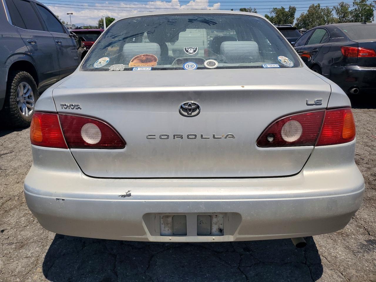 2002 Toyota Corolla Le Silver vin: 1NXBR12E52Z584769