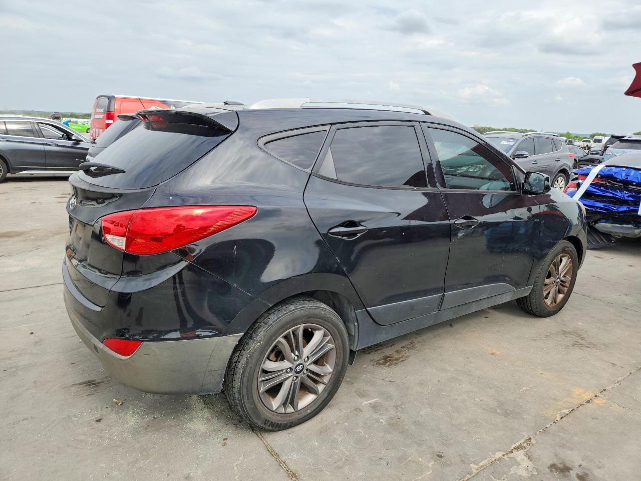 2015 Hyundai Tucson Se Black vin: KM8JU3AG9FU100343