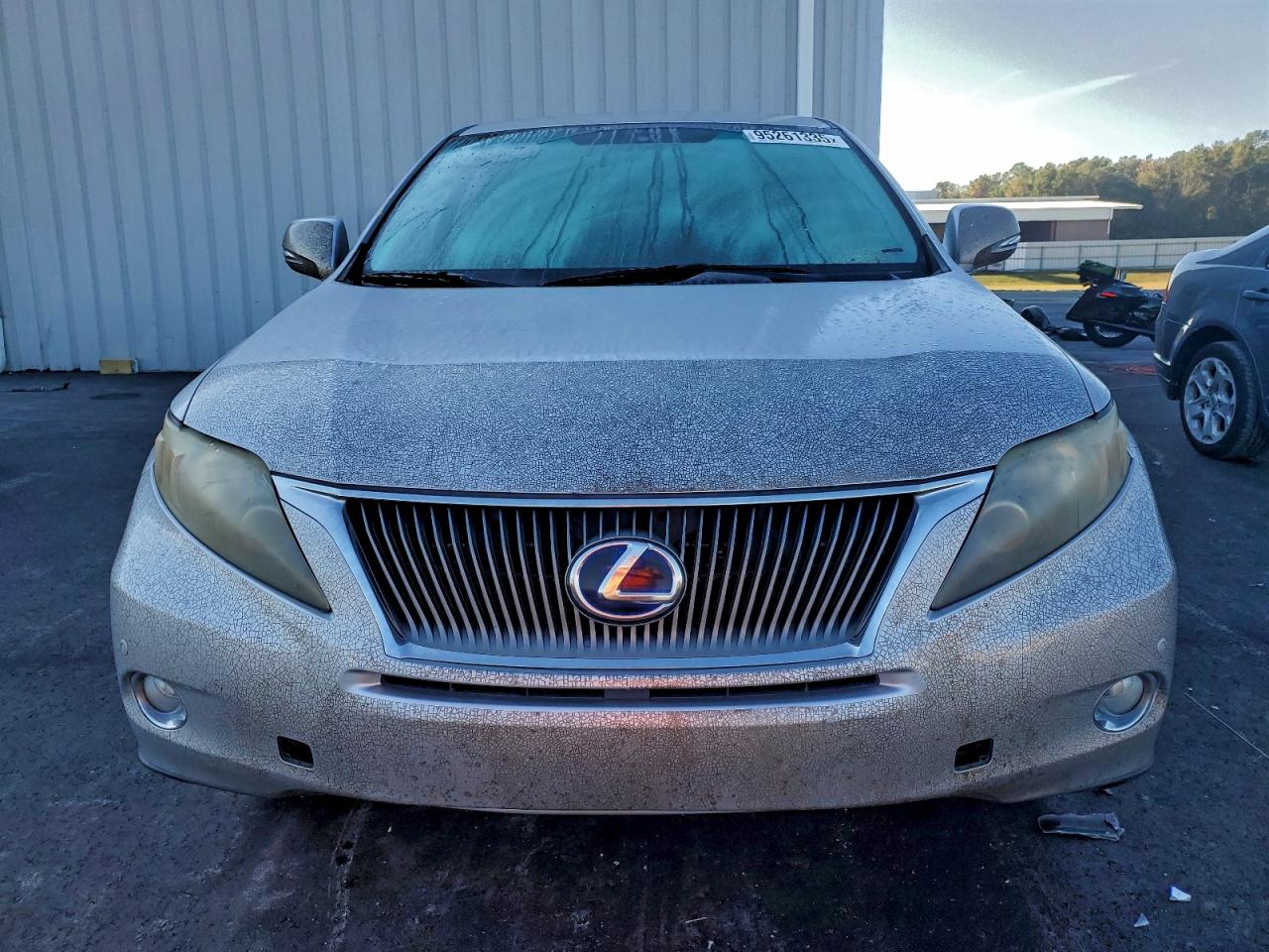 2010 Lexus Rx 450h Silver vin: JTJZB1BA9A2000269