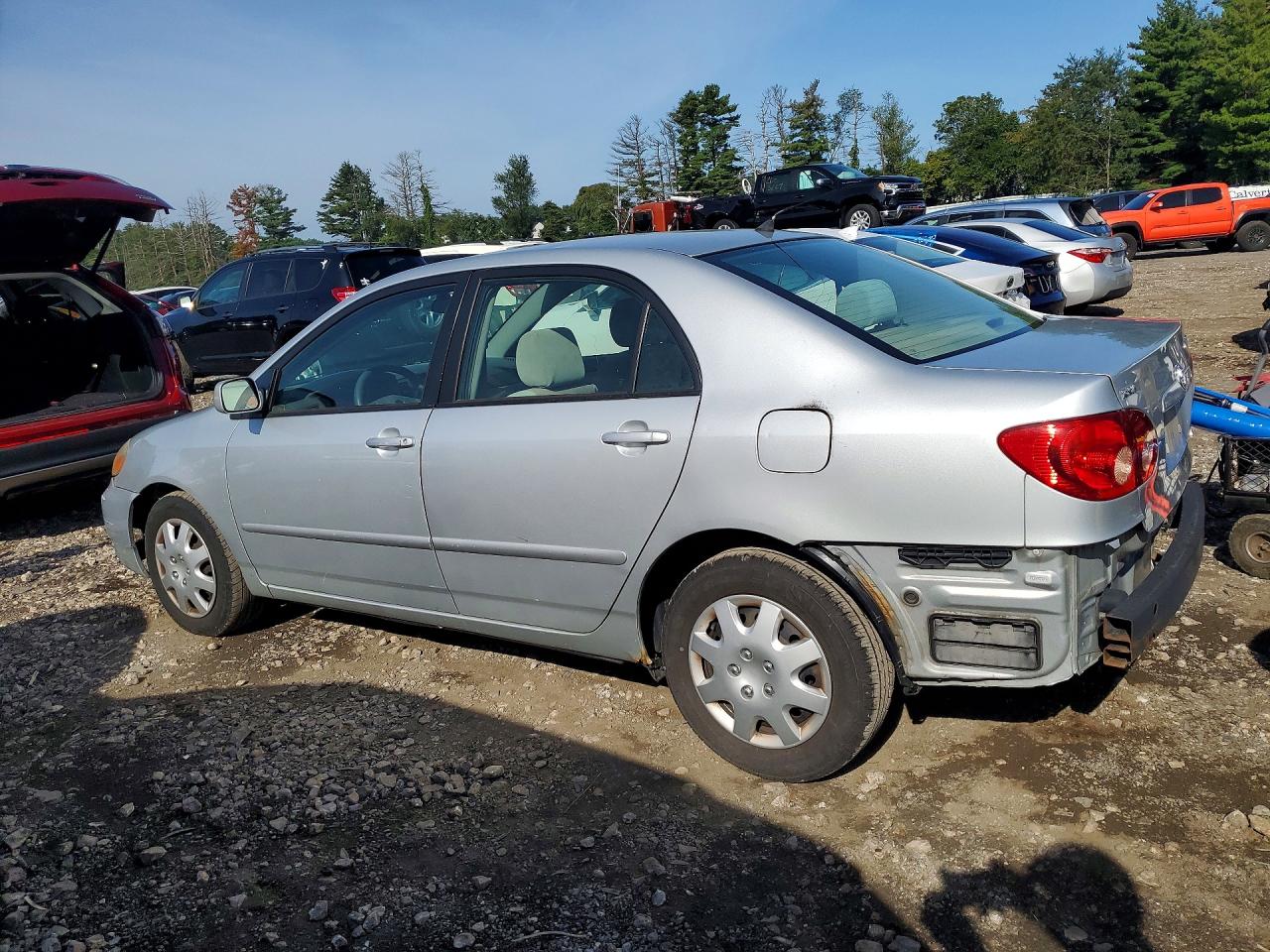 2007 Toyota Corolla Le Silver vin: 1NXBR32E77Z841482