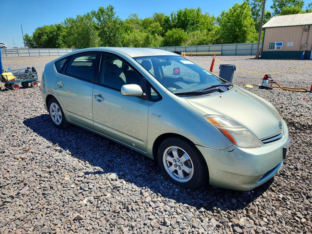 2008 Toyota Prius Base Green vin: JTDKB20U783352228