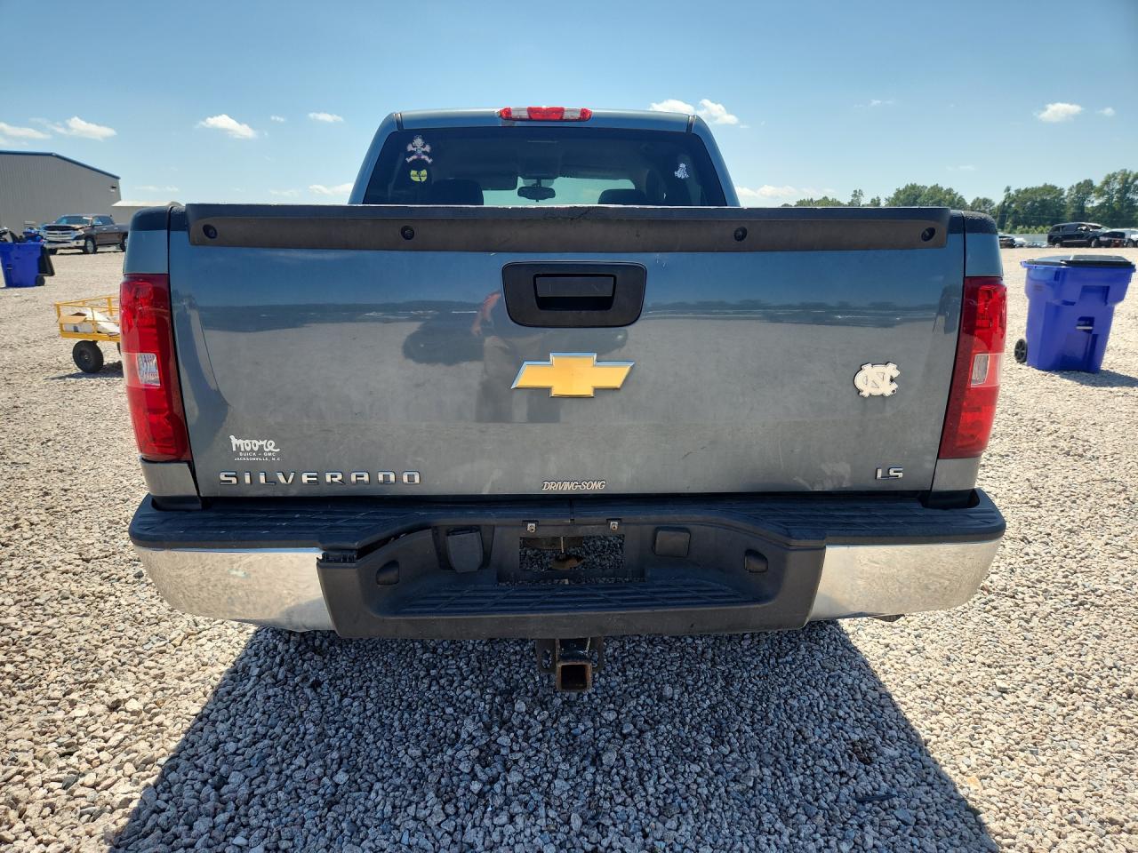 2013 Chevrolet Silverado K1500 Ls Blue vin: 3GCPKREA2DG128871